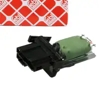 febi 19778 Widerstand Innenraumgebl&auml;se f&uuml;r VW Caddy 2 Golf 3 4 Polo 3 ohne Klima 1H0959263