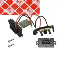febi 101014 Widerstand Innenraumgebl&auml;se f&uuml;r RENAULT Megane 2 ohne Klimaanlage 7701207717