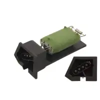 febi 29519 Widerstand Gebl&auml;se Innenraumgebl&auml;se f&uuml;r BMW E36 mit Klimaanlage 64118391749