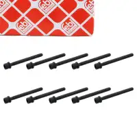 10 febi 14342 cylinder head bolts for VW Golf 3, 4; Passat B3/B4, B5; Sharan; T4; Vento; V5; VR6
