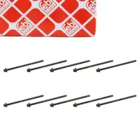 10x febi 21403 Zylinderkopfschraube f&uuml;r OPEL Astra G Signum Vectra B C A 2.0/2.2 DTI