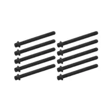 10x febi 04082 Zylinderkopfschraube f&uuml;r BMW 3er E30 E36 E46 5er E34 Z3 M40 M42 M43