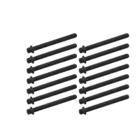 14x febi 08245 Zylinderkopfschraube für BMW 3er E36 E46 5er E34 E39 M50 M52 11121721938