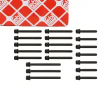 febi 02082 Zylinderkopfschraube Set f&uuml;r VW Golf 3 Passat B3/B4 Sharan 7M Vento 2.8/2.9 VR6