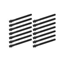 14x febi 12033 Zylinderkopfschraube f&uuml;r BMW E36 E46 E39 E60 E61 M50 M52 M54 11121740065