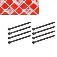 8x febi 26423 Zylinderkopfschraube für VW Polo 6N2 9N Lupo A2 Arosa Fabia 1 1.4 038103384