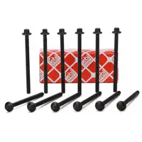 12x febi 21404 Zylinderkopfschraube M8x125 f&uuml;r OPEL Astra Corsa Meriva Tigra