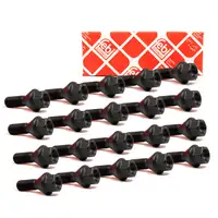20x febi 18903 Radbolzen Radschrauben M12x1,5mm 26mm f&uuml;r BMW MINI