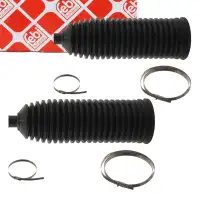 2x febi 29658 Lenkmanschette f&uuml;r MERCEDES E-Klasse W211 S211 CLS C219 vorne 2034630396