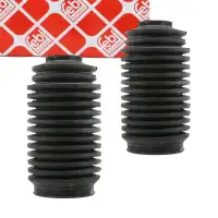 2x febi 21694 Lenkmanschette f&uuml;r VW Transporter 1.8-2.8 VR6 1.9-2.5 D/TDI vorne 7D0419831