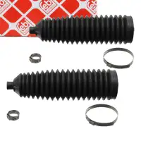2x febi 102365 Lenkmanschette f&uuml;r OPEL Corsa C Combo Tigra B TwinTop vorne