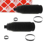 2x febi 31278 Lenkmanschette für VW Golf 5 6 7 8 Passat Tiguan Touran AUDI 8P 8V vorne