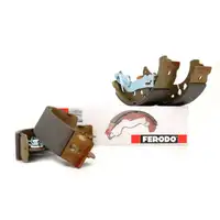 FERODO FSB682 Bremsbacken Satz f&uuml;r FIAT Grande/Punto Evo 199_ Qubo OPEL Adam Corsa D E