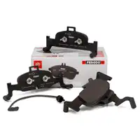 FERODO FDB4616 Bremsbel&auml;ge + Warnkontakt f&uuml;r AUDI A4 B9 A5 F5 Q5 FY vorne