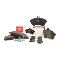 FERODO FDB1978 Bremsbel&auml;ge f&uuml;r MERCEDES W204 S204 W212 S212 R172 vorne 0074209220