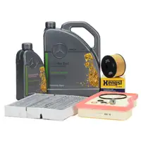 Filterset + 6L ORIGINAL 5W30 MB 229.51 Motor&ouml;l MERCEDES W/V177 W247 C/X118 H/X247 M282