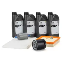 Filterset 4-tlg + 4L ORIGINAL 10W40 Motor&ouml;l f&uuml;r OPEL Corsa B 1.2i 1.4i/Si 1.6i 45-106 PS