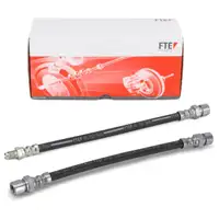 2x FTE Bremsschlauch f&uuml;r VW 15001600 31 Bulli Transporter T1 T2 hinten 211611775C
