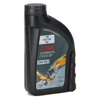 7L FUCHS TITAN SUPERSYN F ECO-DT 5W30 Motoröl + BOSCH Ölfilter für PSA FIAT FORD 2.2/2.4 D