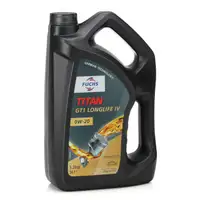 5L FUCHS TITAN 0W-20 Motor&ouml;l + MAHLE &Ouml;lfilter f&uuml;r VW Golf 7 8 Passat Polo 5 6 1.0-1.5 TSI