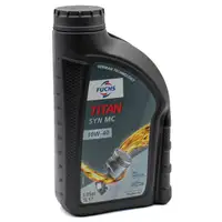 3L 3 Liter FUCHS MOTOR&Ouml;L TITAN SYN MC 10W40 ACEA A3/B4 MB 229.3 VW 501.01 505.00