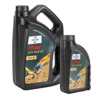 6L 6 Liter FUCHS TITAN GT1 FLEX C2 0W-30 Motoröl für FORD WSS-M2C950-A BMW LL-12 MB 229.61