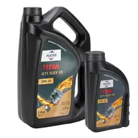 6L 6 Liter FUCHS TITAN GT1 FLEX FR 5W-30 Motoröl für MB 229.51/52 PSA B71 2290 RENAULT