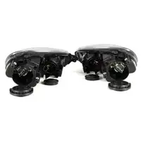 HELLA HALOGEN Scheinwerfer Set Upgrade schwarzes Design f&uuml;r VW 5 Bj. 05.2004 YY045G5PN