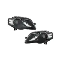 HELLA 1EL247014831 HALOGEN H7 Scheinwerfer + Stellmotor Satz f&uuml;r VW Passat 3C B6