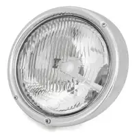 2x HELLA Scheinwerfer mit CHROM-Ring f&uuml;r VW K&auml;fer bis 09.1973 1500 1600 links + rechts