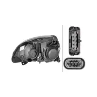 HELLA 1DL008461781 XENON Scheinwerfer f&uuml;r RENAULT Clio 2 Thalia 1 01.2004-05.2009 rechts