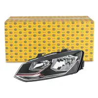 HELLA 1EB012034051 HALOGEN Scheinwerfer + Leuchtmittel f&uuml;r VW Polo 5 GTI ab 05.2014 links