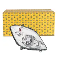 HELLA Halogen Headlights + Bulbs for Mercedes Sprinter 906 (up to August 2013), Right Side
