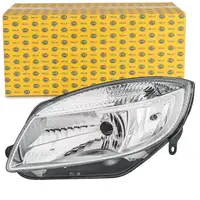 HELLA 1ED247025-211 HALOGEN H4 Scheinwerfer f&uuml;r SKODA Fabia 2 Roomster bis 03.2010 links