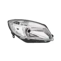 HELLA 1ED247025-221 HALOGEN H4 Scheinwerfer f&uuml;r SKODA Fabia 2 Roomster bis 03.2010 rechts