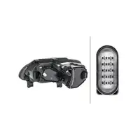 HELLA HALOGEN Scheinwerfer f&uuml;r VW Caddy 3 bis 08.2010 Touran 1T1 1T2 bis 10.2006 rechts