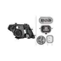 HELLA H4 Halogen Headlight + Bulb for Nissan Pathfinder 3 R51 (Left) 260605X10B