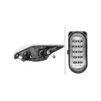 HELLA 1EE354257-021 HALOGEN Scheinwerfer f&uuml;r FORD Focus 2 MK2 ab 03.2008 rechts