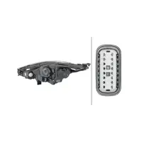 HELLA 1EE354803-021 HALOGEN Scheinwerfer f&uuml;r FORD Fiesta 6 MK6 ab 01.2013 rechts