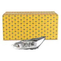 HELLA 1EE354827011 H7/H1 Halogen Headlight for FORD Focus 3 MK3 (November 2014), Left, 1866247