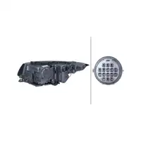 HELLA HALOGEN Scheinwerfer f&uuml;r LAND ROVER Range Rover Evoque L538 06.2015 rechts LR084568