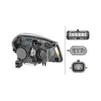 HELLA 1EF238042111 XENON Scheinwerfer f&uuml;r NISSAN Qashqai 1 J10 bis 01.2010 links