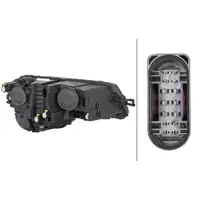 HELLA 1EG354855-051 H7 Frontscheinwerfer Scheinwerfer f&uuml;r SKODA Karoq NU7 ND7 links