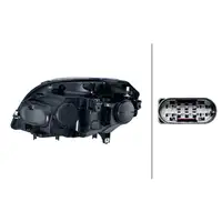 HELLA 1EG354878-021 H7 Scheinwerfer MERCEDES GLK-Klasse X204 bis 2011 rechts 2048206959