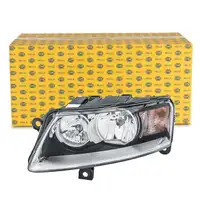 HELLA 1EJ009925011 HALOGEN Scheinwerfer + Leuchtmittel f&uuml;r AUDI A6 4F C6 ab 10.2008 links