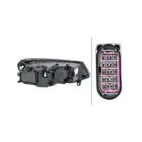 HELLA HALOGEN Scheinwerfer + Leuchtmittel f&uuml;r VW Touareg 7P bis 09.2014 links 7P1941005