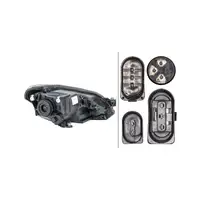 HELLA 1EJ010670011 HALOGEN H4 Scheinwerfer f&uuml;r VW UP! UP e-Up bis 04.2016 links