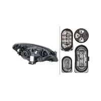 HELLA 1EJ010672011 HALOGEN H4 Scheinwerfer f&uuml;r SKODA Citigo NF1 links 1ST941015D