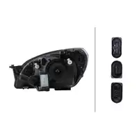 HELLA H4 Frontscheinwerfer Scheinwerfer f&uuml;r SKODA E-/Citigo rechts 1ST941016D