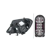 HELLA 1EJ011030321 BI-XENON/LED Scheinwerfer f&uuml;r MERCEDES Sprinter B906 rechts 9068203261
